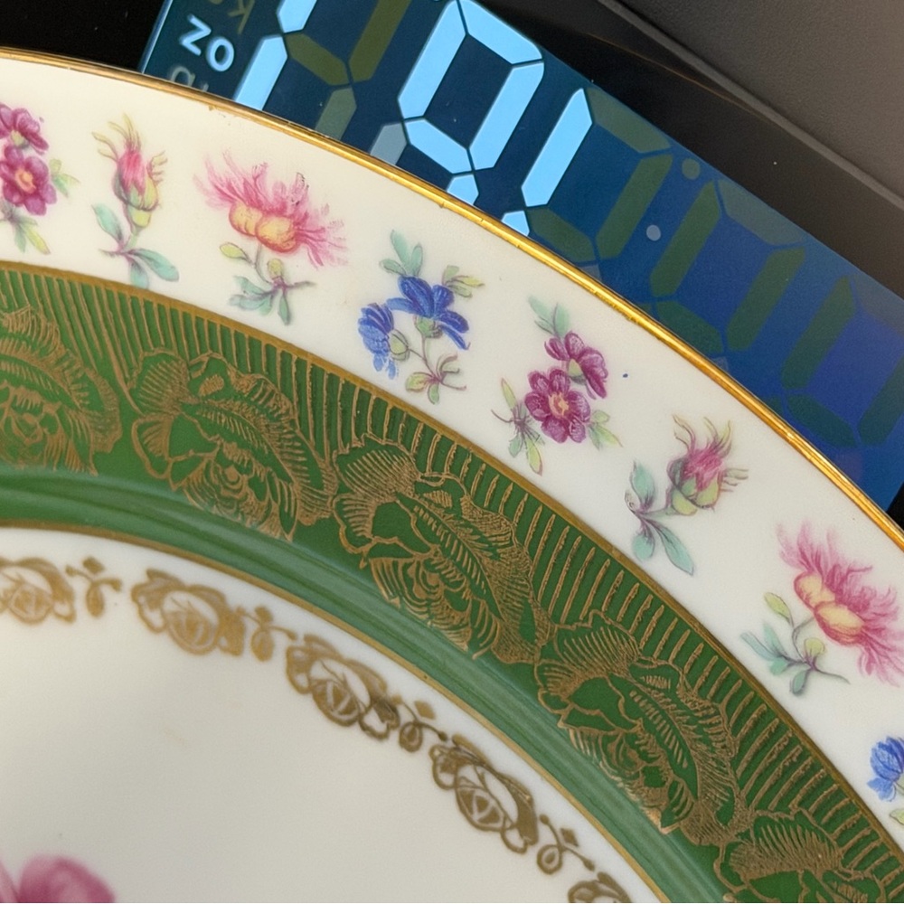 Vintage Porcelain German Bavarian Ceramic China Plate - Picture 5 of 11